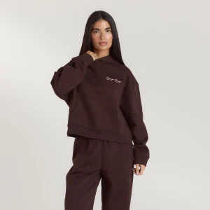 Sweat à Capuche Lounge Living - Chocolat