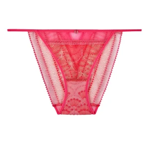 Pure Vibration Culotte taille basse Pink Flash
