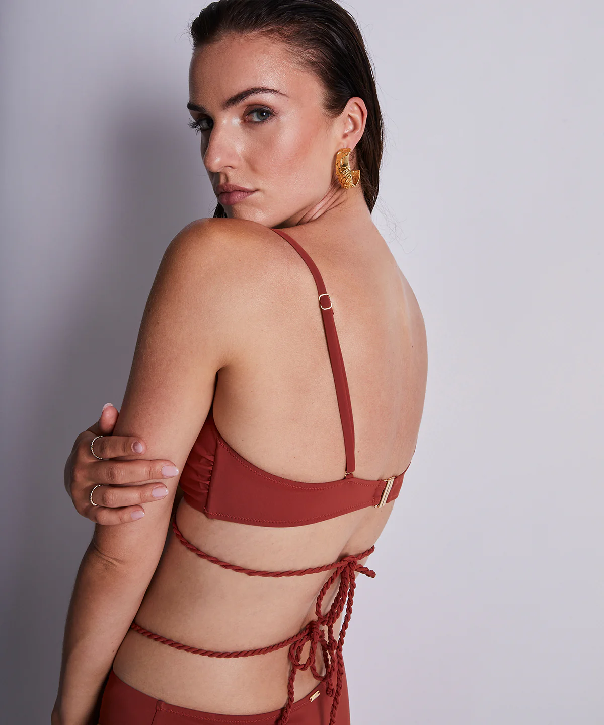 Summer Journey Haut de maillot de bain Triangle Clay – Image 4