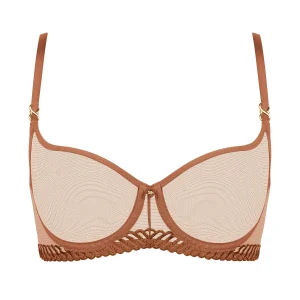 Sheer Emotion Soutien-gorge Corbeille avec armatures Honey